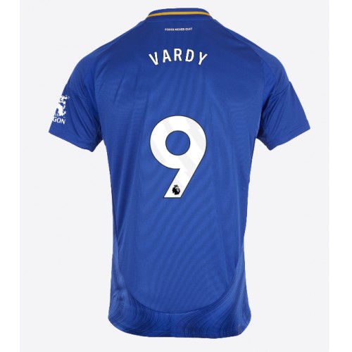 Leicester City Jamie Vardy #9 Domaci Dres 2024-25 Kratak Rukav